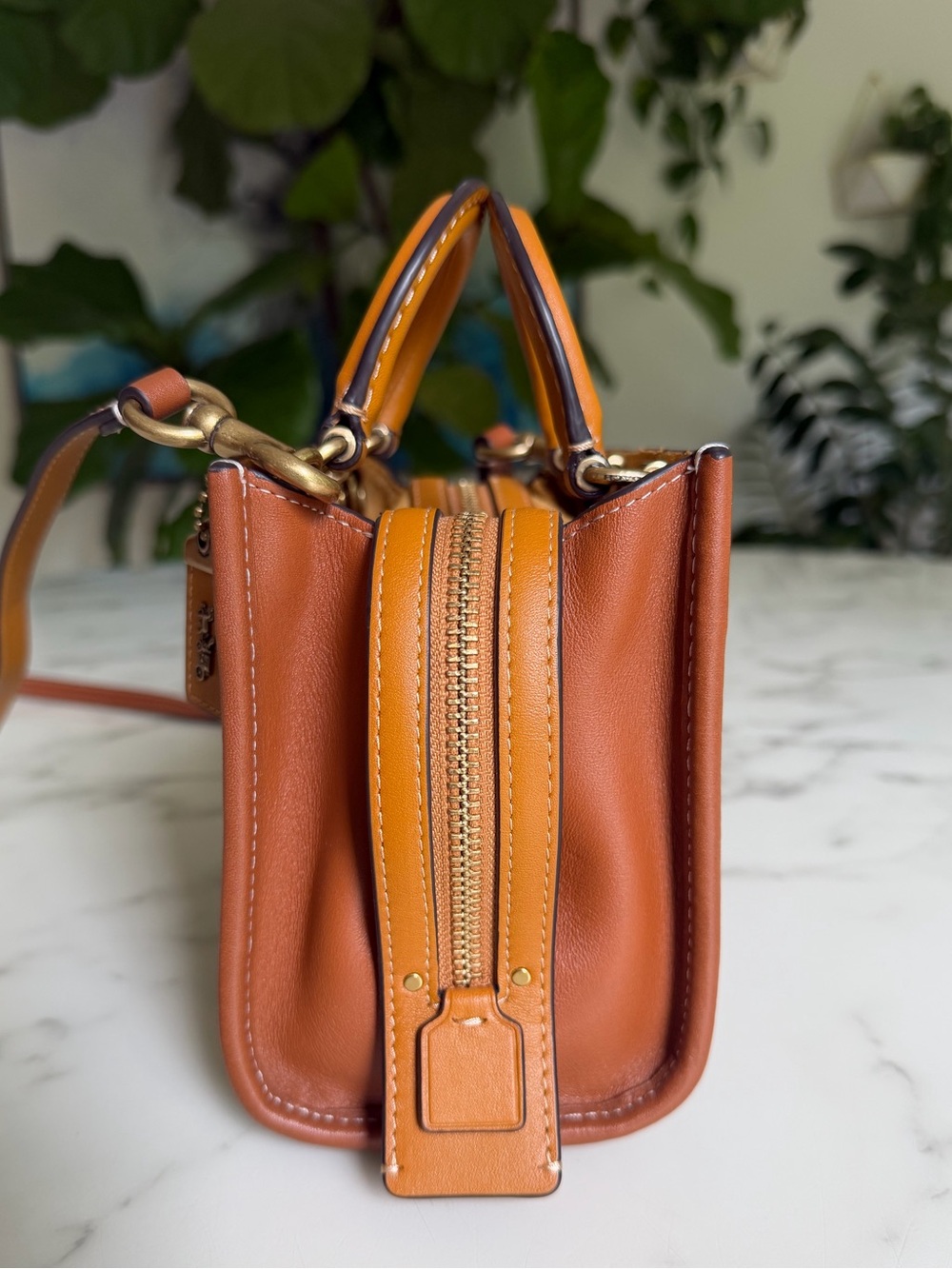 Coach Rogue 17 In Signature Textile Jacquard With Duck Motif C6164 Crossbody Bag - Picture 5 of 15